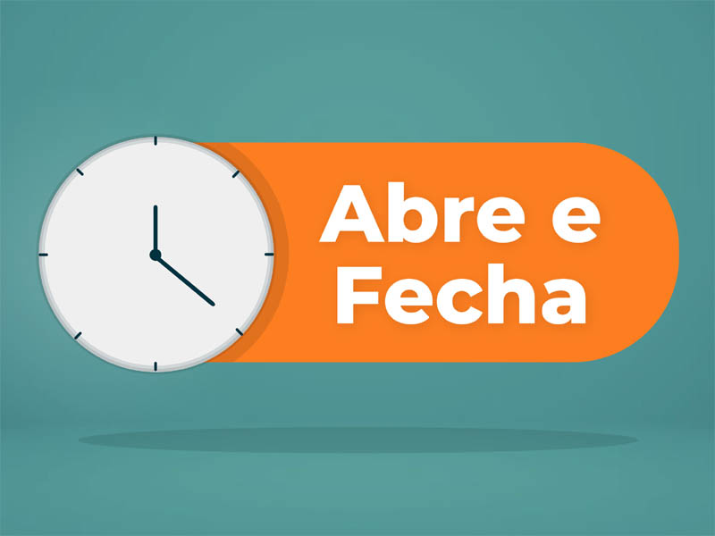 abre e fecha