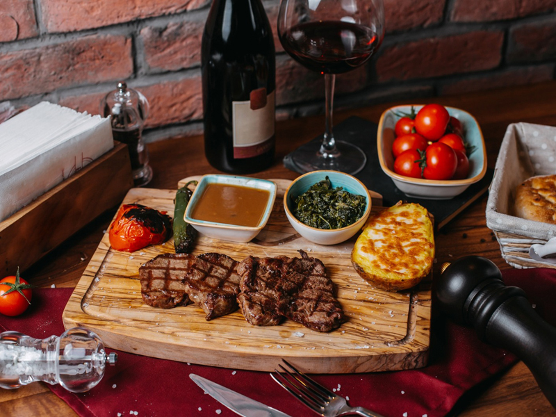 parrilla e harmonização de vinhos