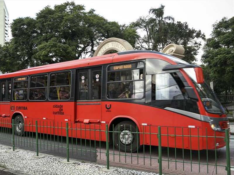 biarticulado curitiba onibus