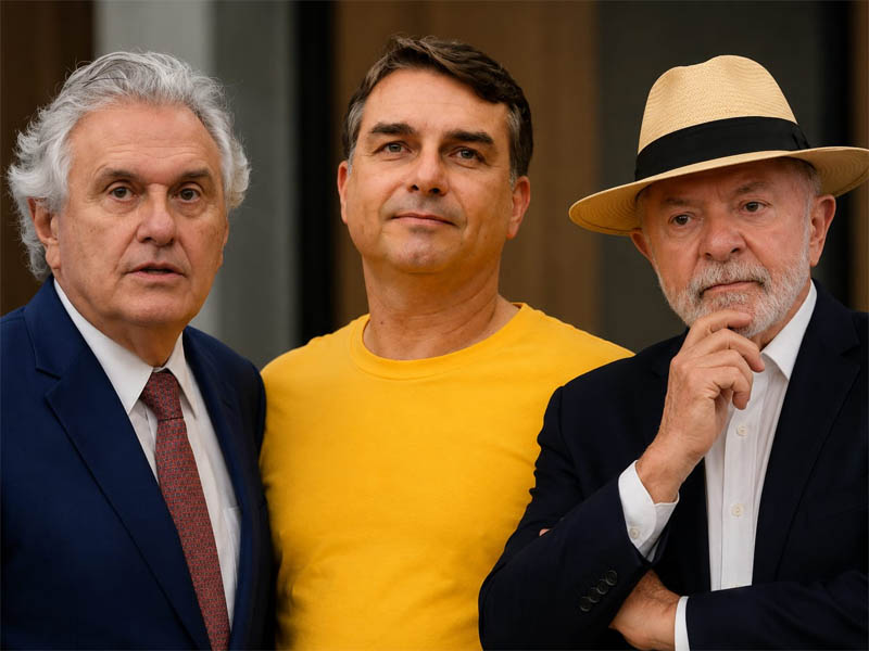 caiado, flavio e lula